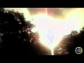 VIRGIN MARY APPEARS IN AFRICA SKY BLUEBEAM WARNING - CLEAR HD FOOTAGE